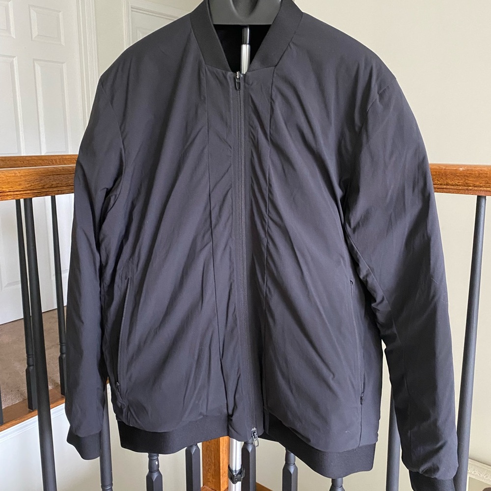 lululemon athletica intermission Black Bomber Jacket